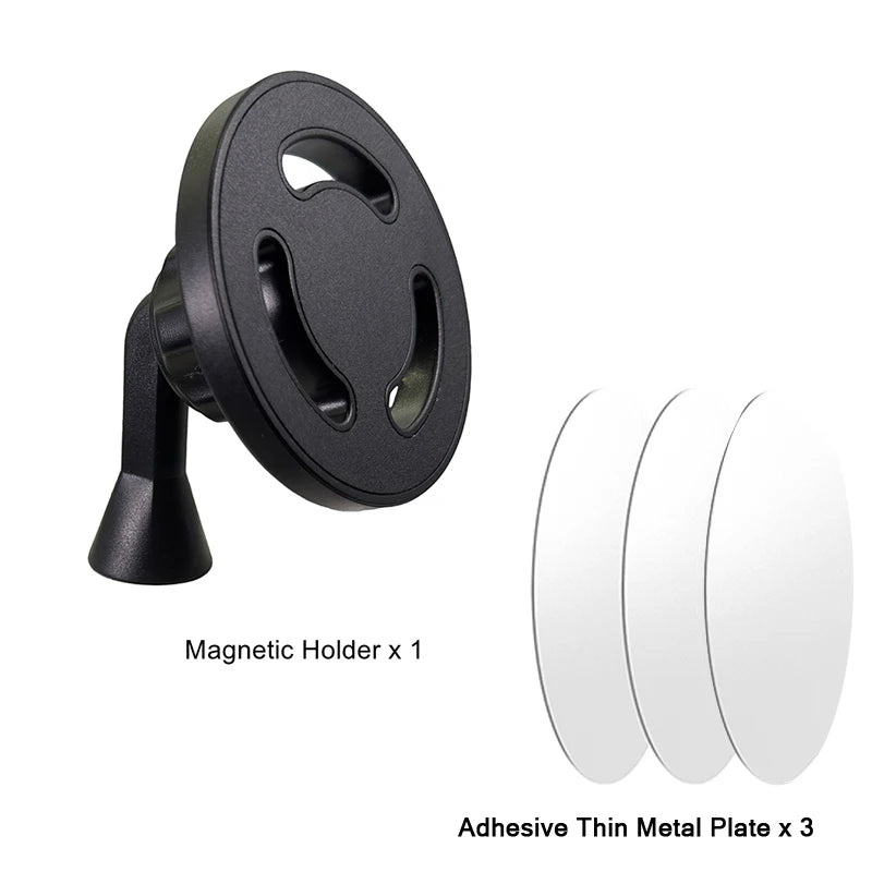 Magnetic Phone Tripod Adapter MagSafe 1/4" Screw 360° Rotation Phone Tripod Adapter HIP Magnetic Holder No plug