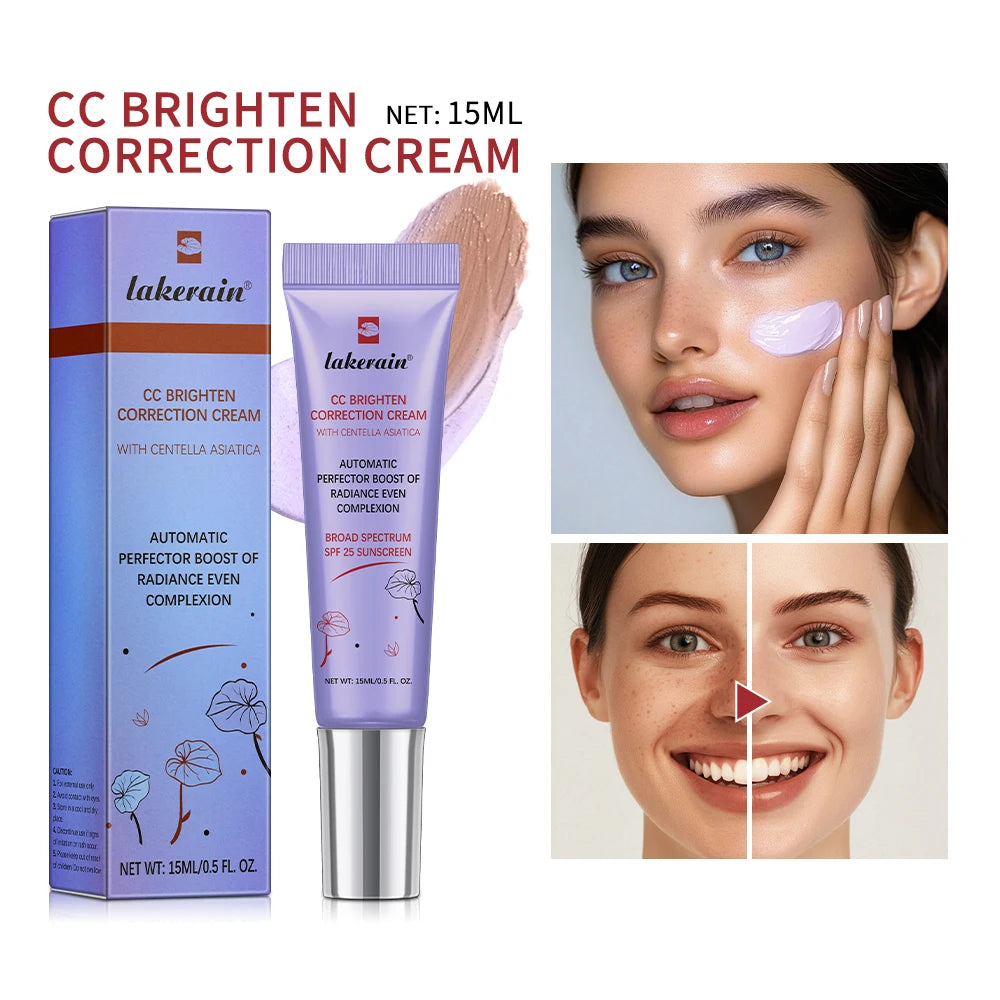 CC Cream Color Changing Liquid Foundation Centella Korean High Coverage Foundation Foundation Cream for Face Base Makeup HIP 2
