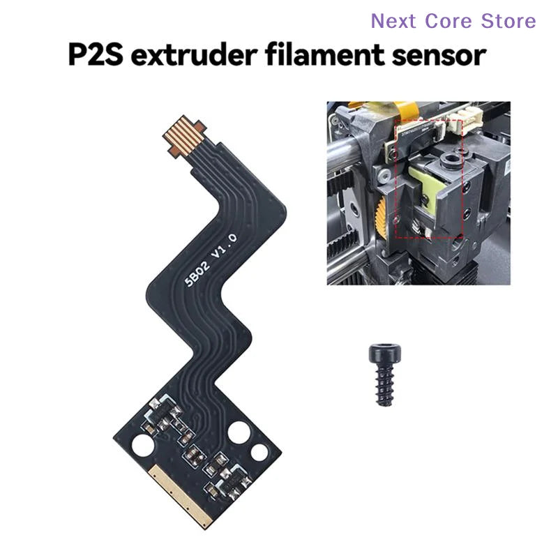 Bambu Lab P2S Extruder Filament Sensor Kit – Replacement Part 3D Printer Sensor HIP