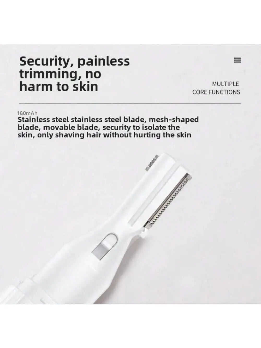 Rechargeable Mini Electric Eyebrow Trimmer for Women Eyebrow Trimmer HIP