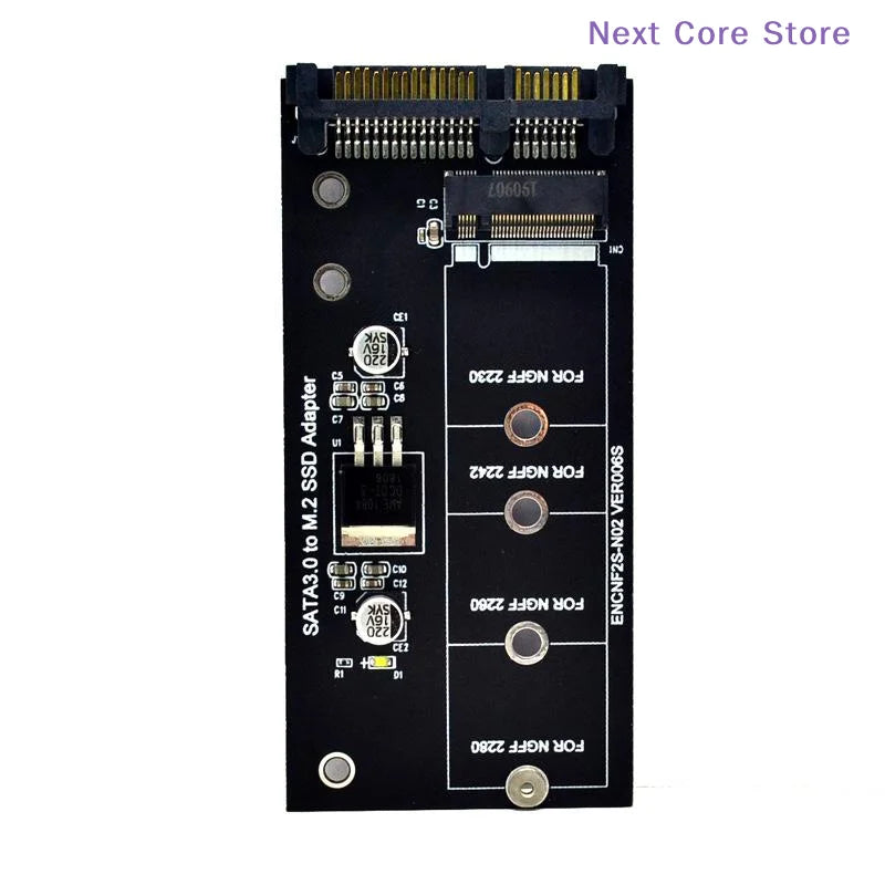M.2 NGFF to SATA3 Adapter Card – 6 Gbps SSD Converter SSD Adapter Card HIP