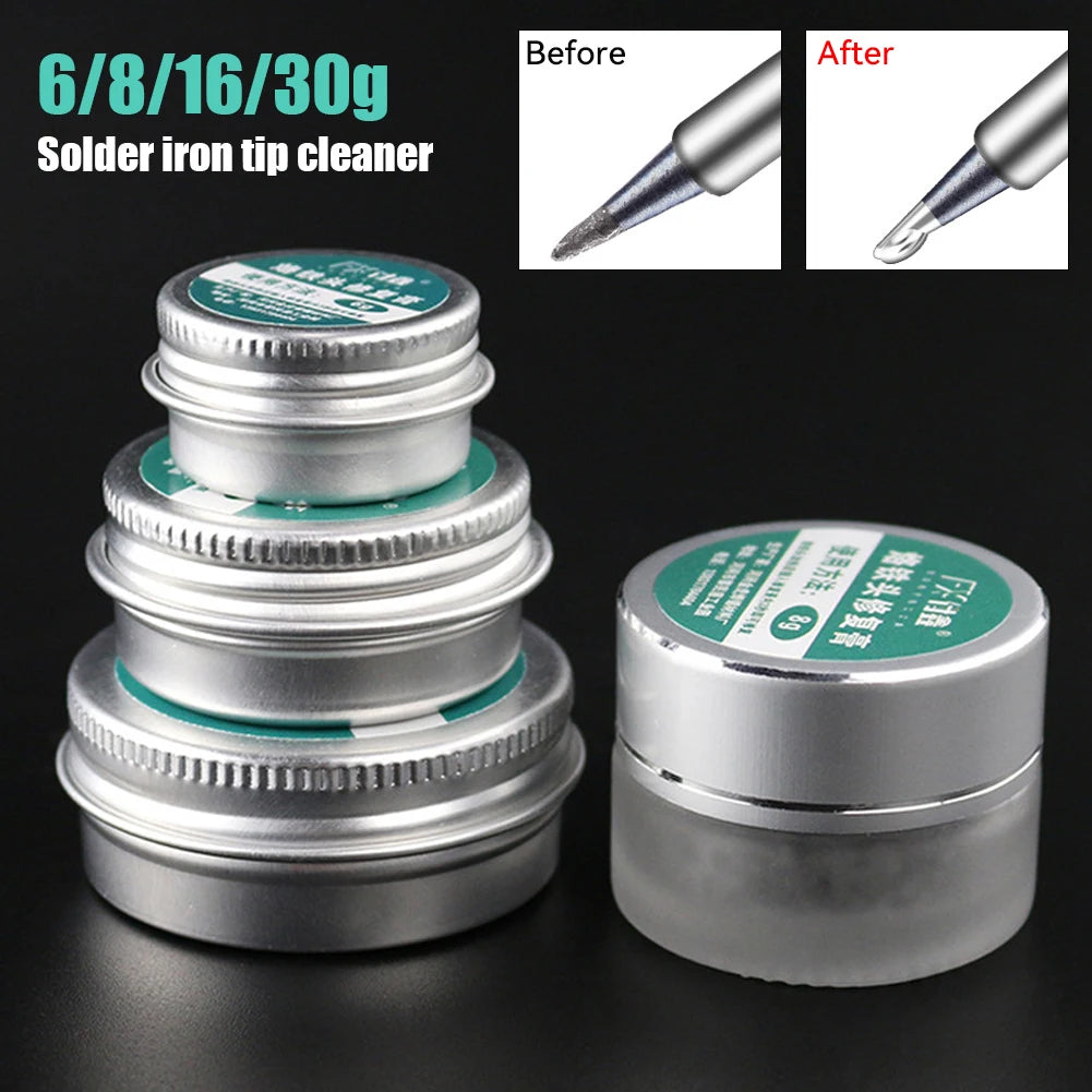 Cleaning Paste Soldering Iron Tip Non-stick Tin Solder Cream Resurrection Paste for Oxide Solder Iron Head Refresh Tip Tinner HIP