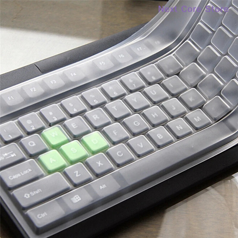 Universal Silicone Keyboard Cover – Desktop Skin Protector Keyboard Protector Cover HIP