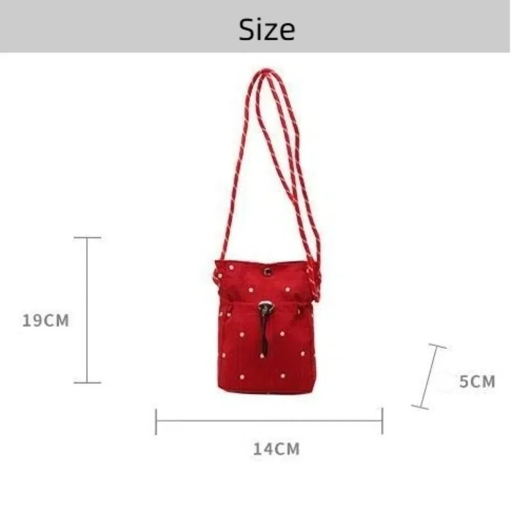 Floral Canvas Crossbody Bag – Lightweight Women's Shoulder Bag Crossbody Shoulder Bag HIP