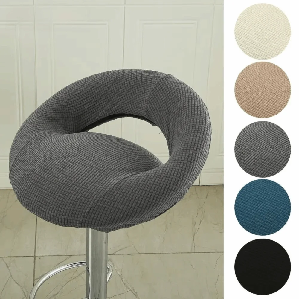 Adjustable Elastic Bar Stool Covers – Breathable & Washable Bar Stool Cover HIP