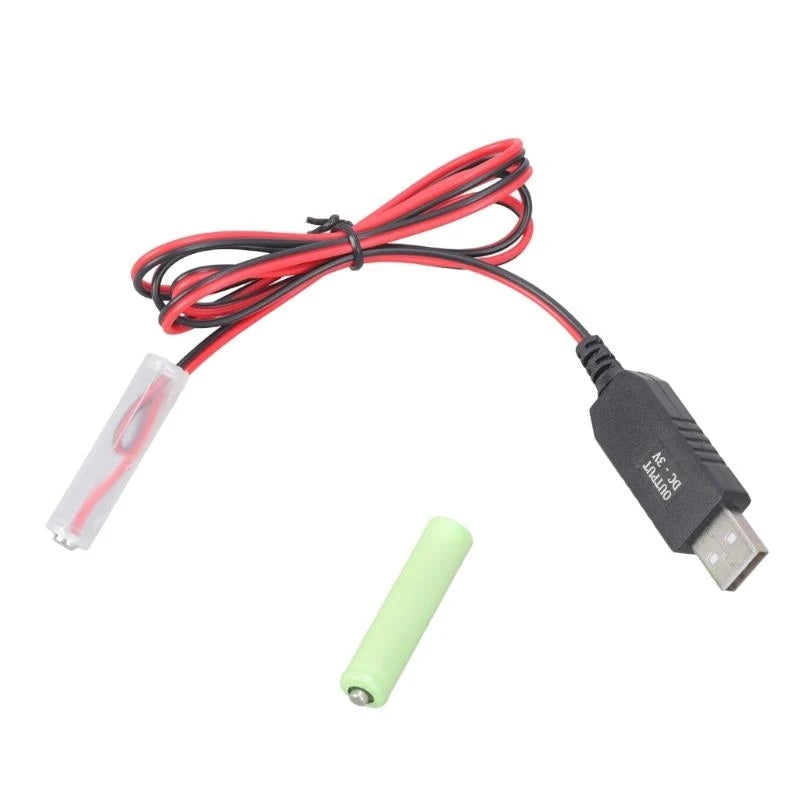 USB 5V to 3V Battery Eliminator Power Supply Cable Battery Eliminator Cable HIP