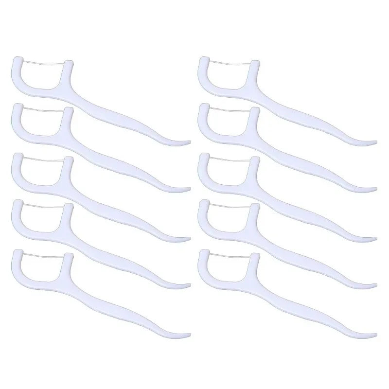 RUZOFO Disposable Dental Floss Picks – 50 Pcs/Box, 1–5 Boxes Dental Floss Picks HIP