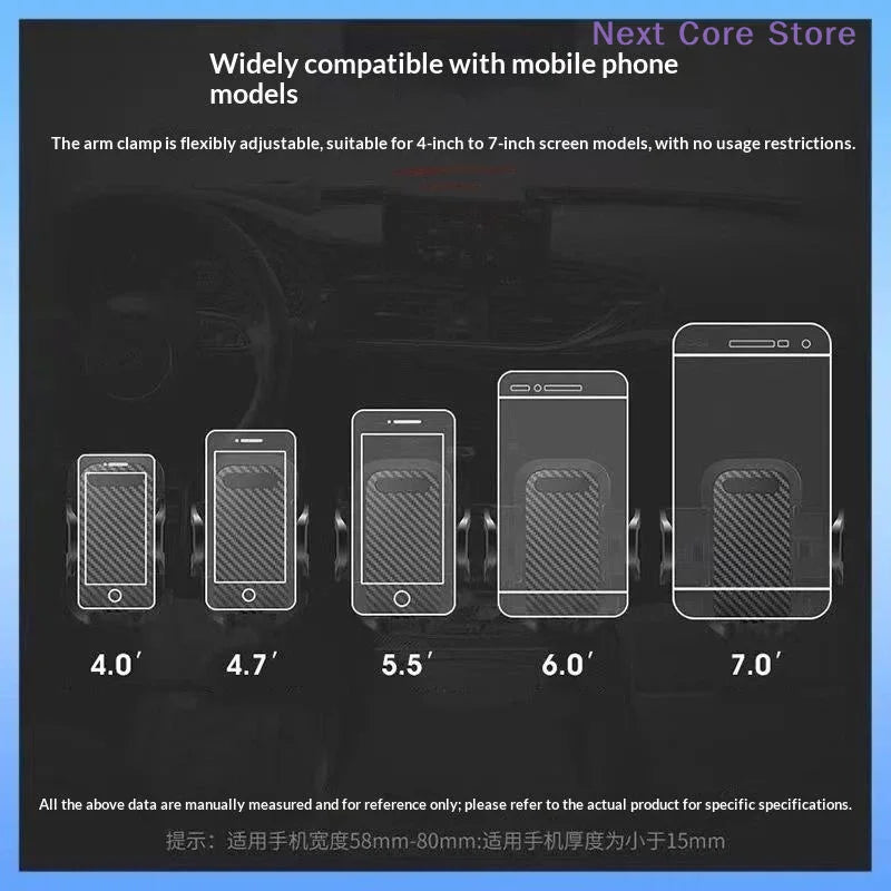 360° Rotation Car Phone Holder – Universal Suction Cup Mount Car Phone Mount HIP