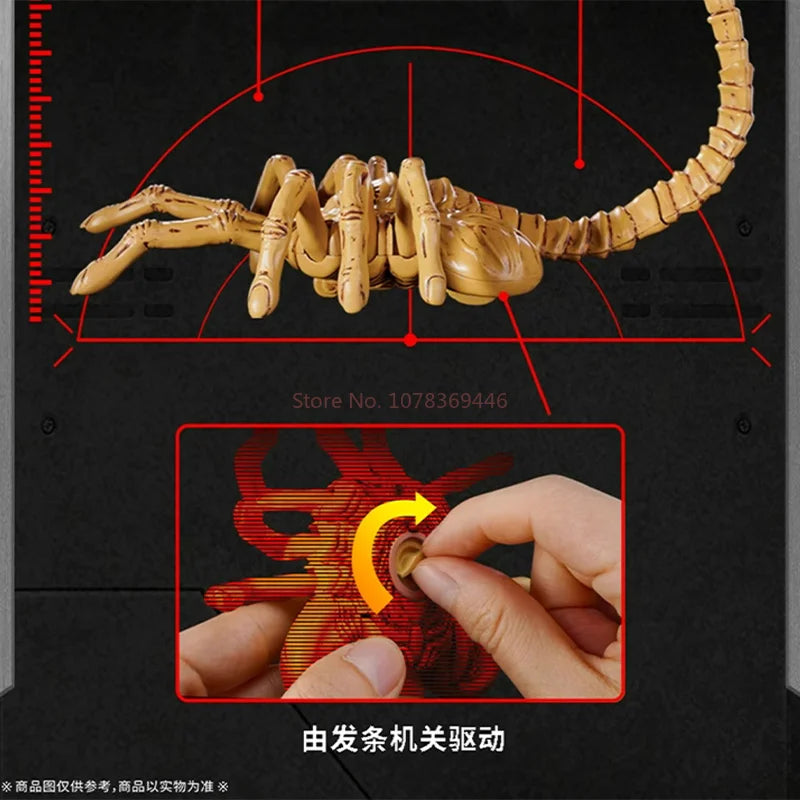52TOYS BEASTBOX Alien Facehugger Transformable Action Figure Transformable Action Figure HIP