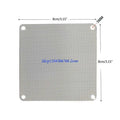PVC Computer Fan Dust Filter Mesh 8–14cm – 5-Pack PC Fan Dust Filter HIP 80mm CN