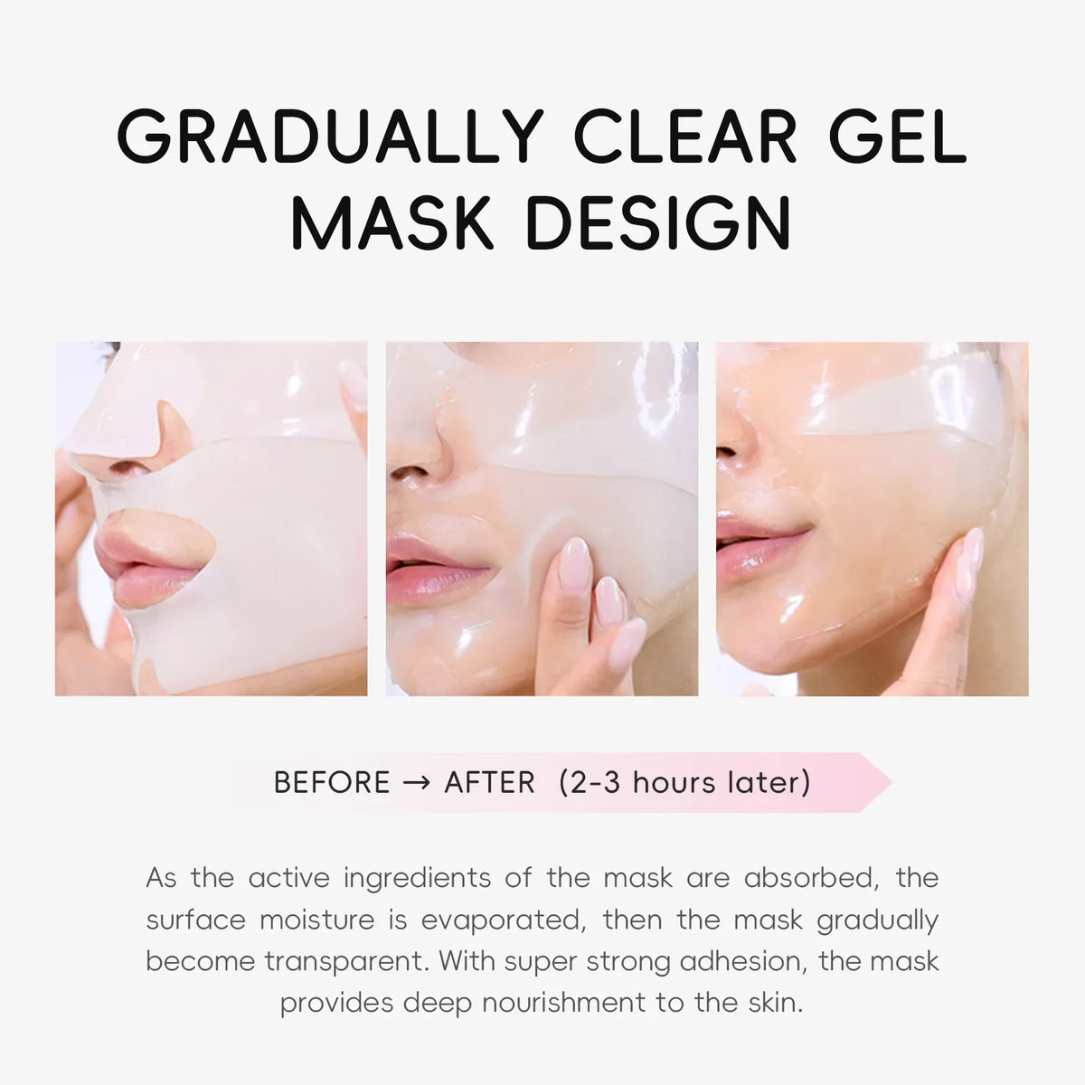 LAIKOU Sakura Collagen Jelly Face Mask 30g – Hydrate & Firm Collagen Gel Face Mask HIP