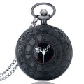 Women's Vintage Steampunk Fob Pocket Watch with Chain Pocket Watch HIP 2
