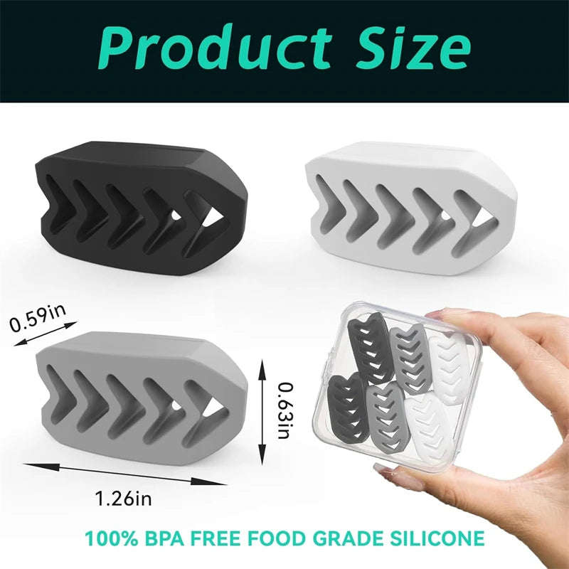 Silicone Jaw Exerciser & Jawline Toner – Facial Fitness Tool Jaw Exerciser Tool HIP