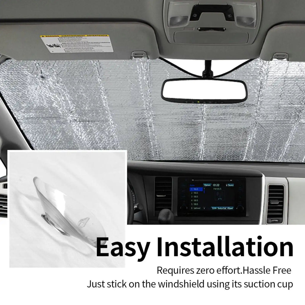 Running Horse Car Windshield Sun Shade – UV & Heat Block Car Windshield Sunshade HIP