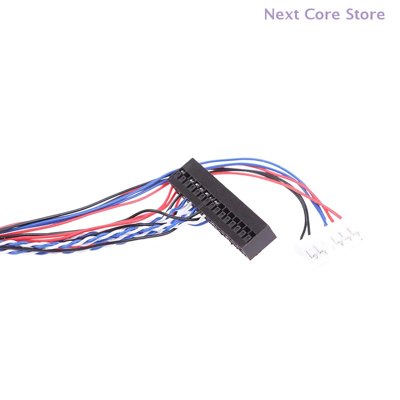 40 Pin 6-Bit LVDS Screen Cable for LED LCD Displays | 3.3V LVDS Display Cable HIP
