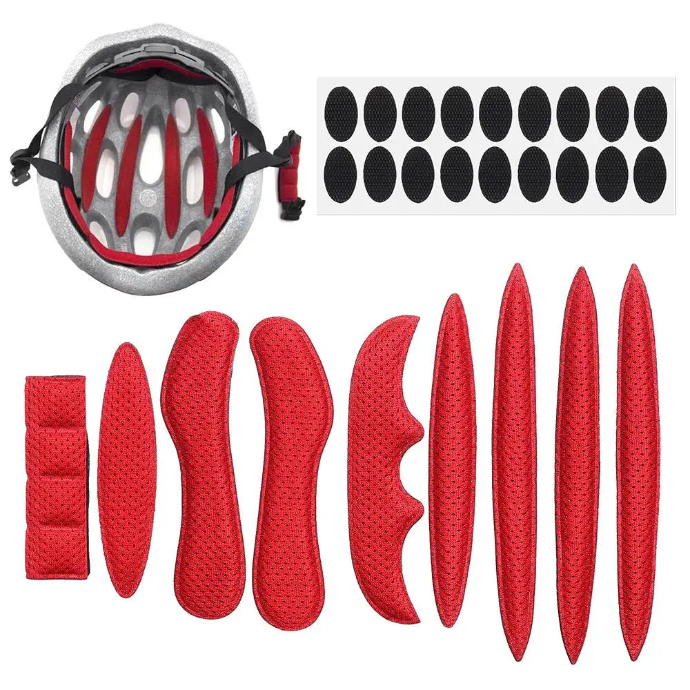 27-Piece Universal Helmet Foam Padding Replacement Kit Helmet Padding Kit HIP