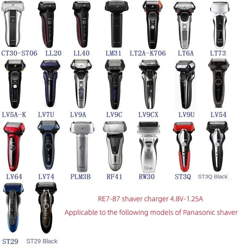 Panasonic Shaver Charger Adapter 4.8V 5.4V – 1.5m Cord Shaver Charger Adapter HIP