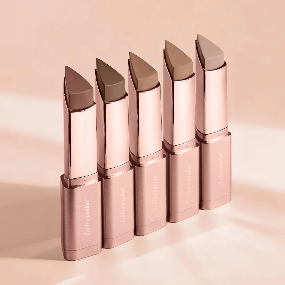 2pcs Matte Bronzer Setting Palette Setting Powder Cream Bronzer Stick For Face Contour Shading RLong Lasting Makeup Effect Water HIP