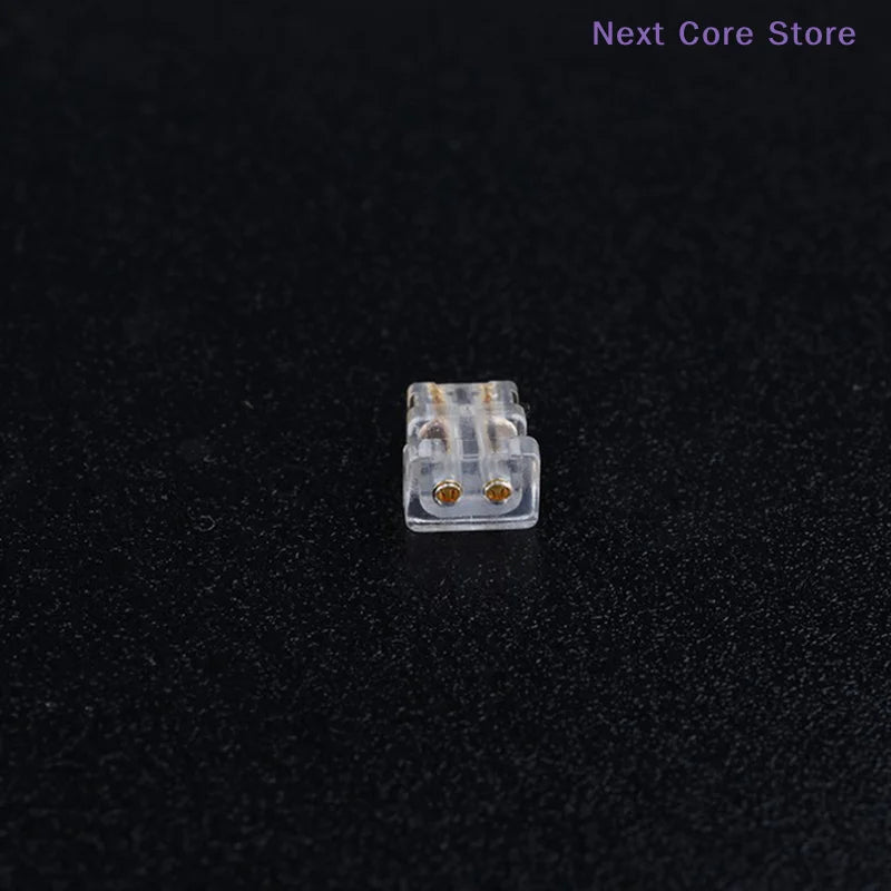 2-Pack 0.78mm Double Pin Female Socket – DIY IEM Cable Headphone Cable Connector HIP