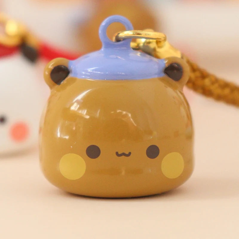 Bubu & Dudu Panda Bell Pendant – Phone Chain & Bag Charm Anime Bag Charm HIP Bubu