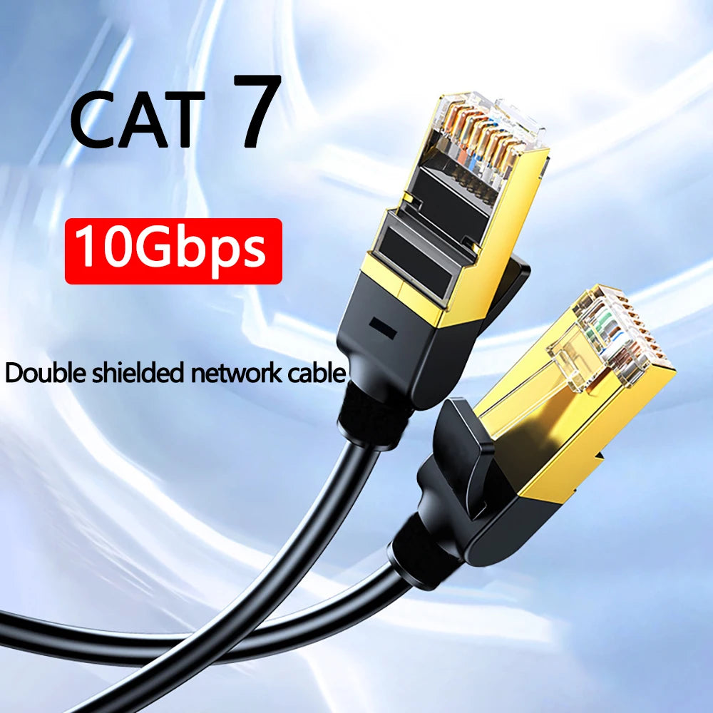 CAT7 Ethernet Cable 10Gbps RJ45 Patch Cord | DUTRIEUX Ethernet Patch Cord HIP