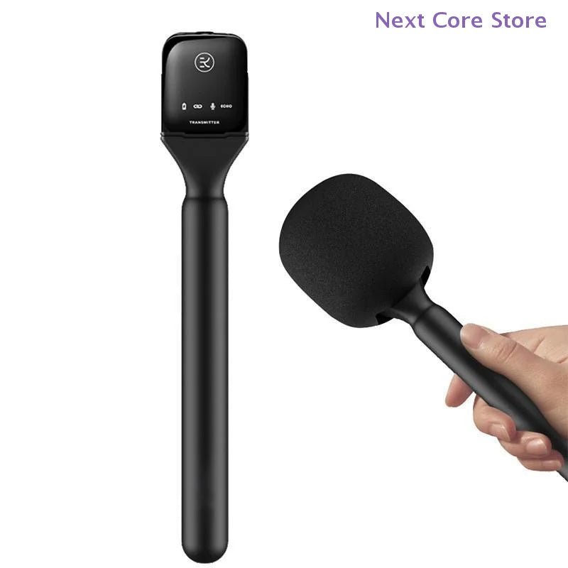 Wireless Handheld Mic Adapter + Windshield – Rode GO II Microphone Adapter HIP