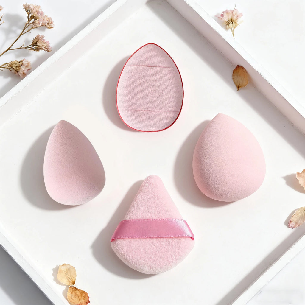 12-Piece Giant Soft Makeup Sponge Egg Set – Powder Puffs Makeup Sponge Set HIP