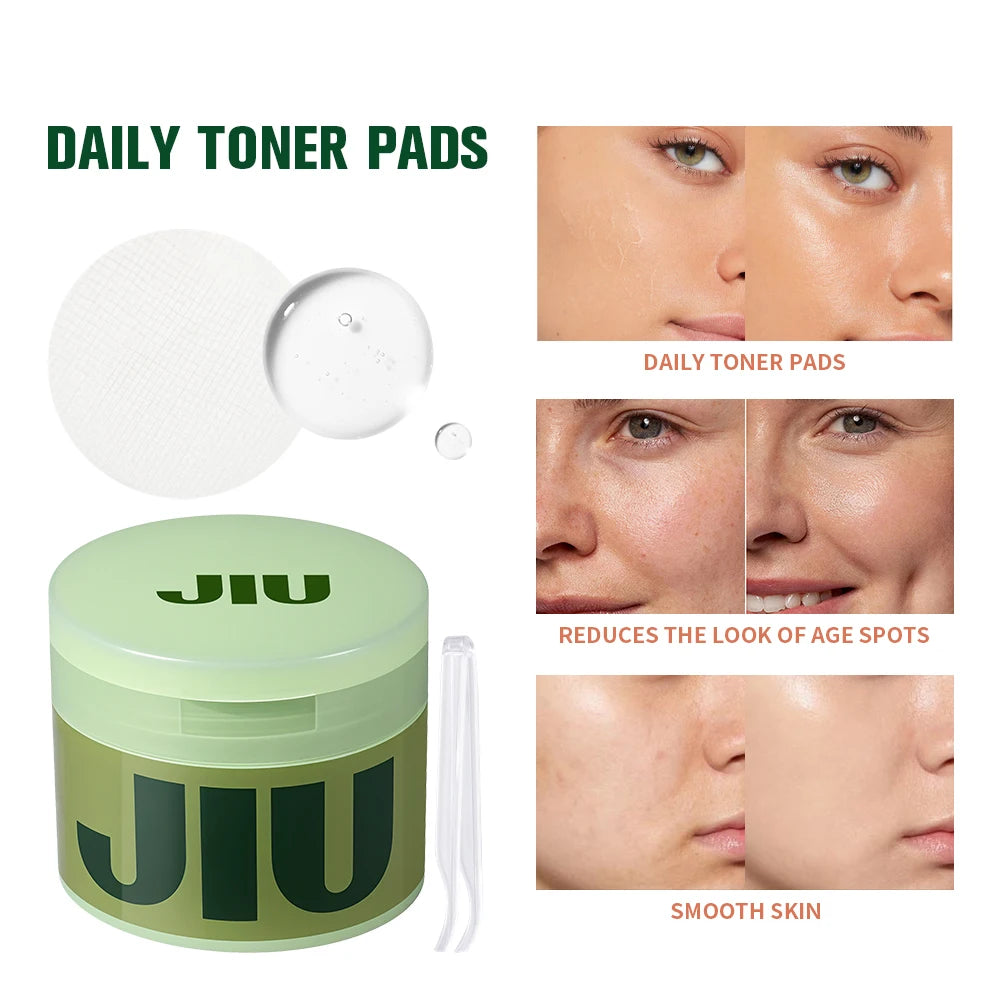 Toner Pads 100 Count Toning & Brightening Face Pads Remove Dark Spots Wrinkles & Dull Skin Hydrating Facial ,Snail Mucin Care HIP