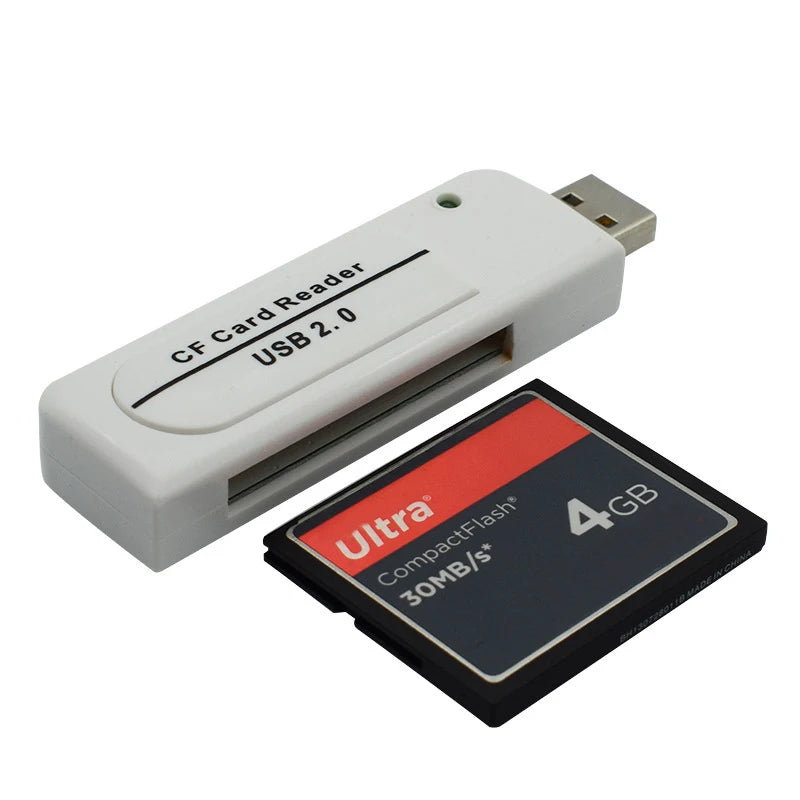 USB 2.0 Compact Flash CF Card Reader for Digital Cameras CF Card Reader HIP