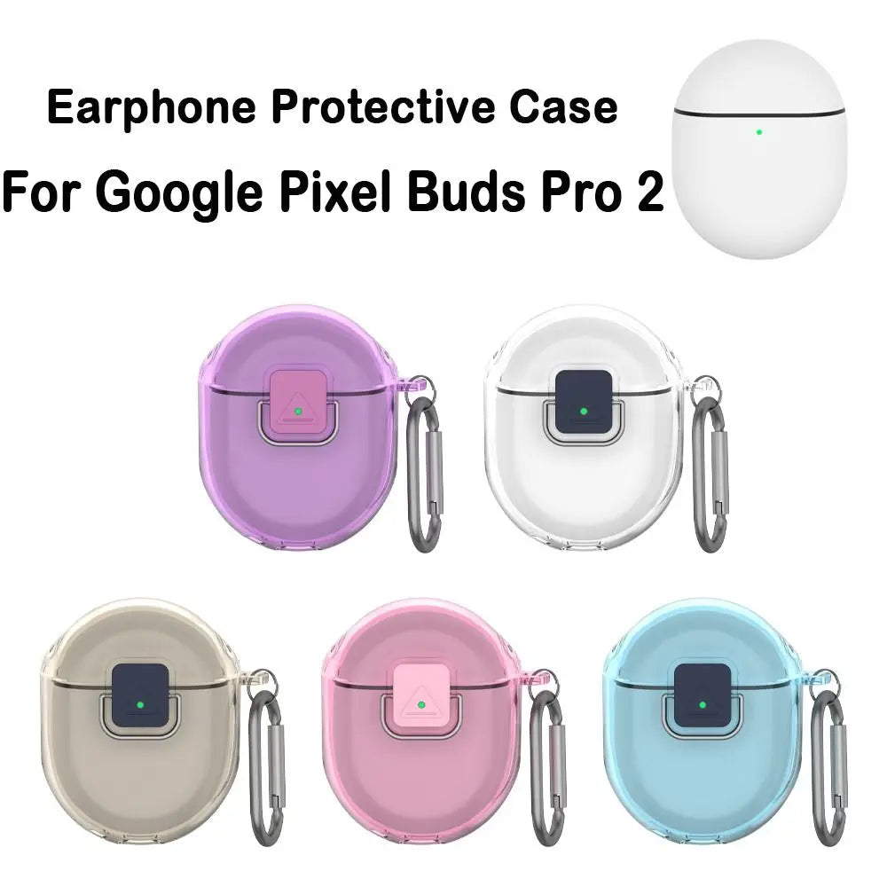 TPU Clear Case for Google Pixel Buds Pro 2 – Anti-Scratch Earphone Case Cover HIP