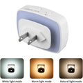 Motion Sensor Led Night Light EU US Plug Infrared Smart Sensor Wall Lamp Bedroom Toilet Hallway Kitchen Kid Nightlight 220V 110V HIP US Plug