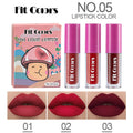 Fruit Scented Lip Oil Set – Avocado, Strawberry & Peach 3 Pcs Lip Oil Gloss Set HIP NO.05 2mlX3pcs