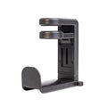 360° Rotating Gaming Headset Stand Desk Clamp Hook Mount Headset Stand Mount HIP black