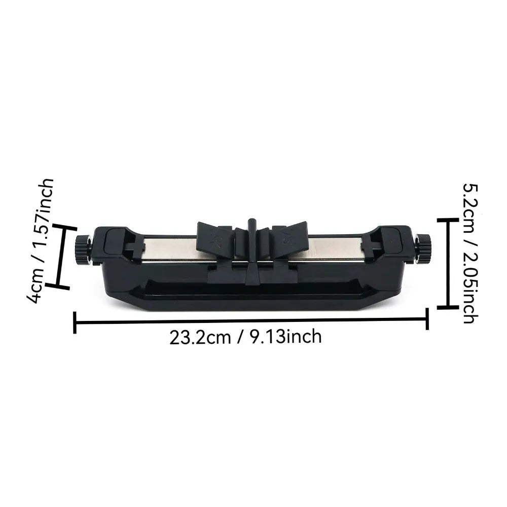 Knife Sharpener with Angle Guides – 800/1000 Grit, 3 Angles Knife Sharpener HIP