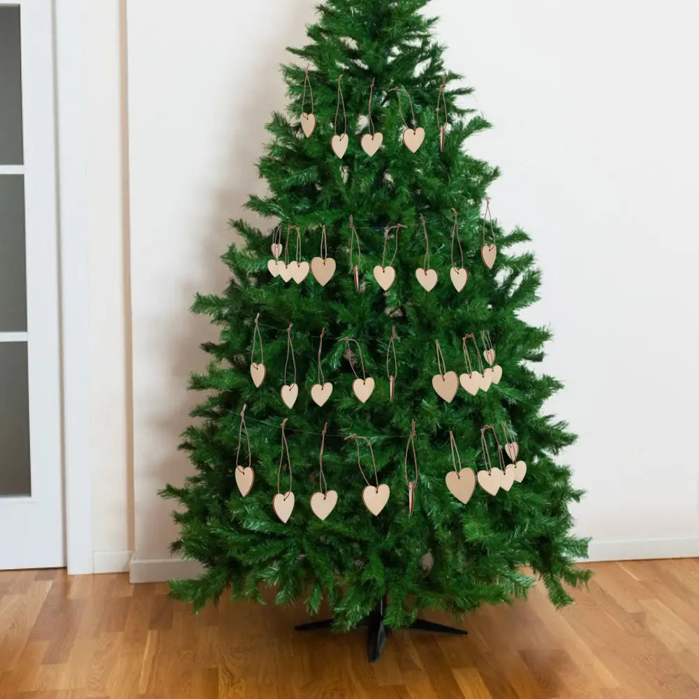 Lovely Heart-Shaped DIY Craft Hanging Decoration Ornament for Home Wedding Christmas Tree DIY Ornament Wedding Decoration HIP