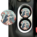 2-Pack Blue Bird Acrylic Coasters – Waterproof & Heat-Resistant Decorative Coaster Set HIP 1 Other