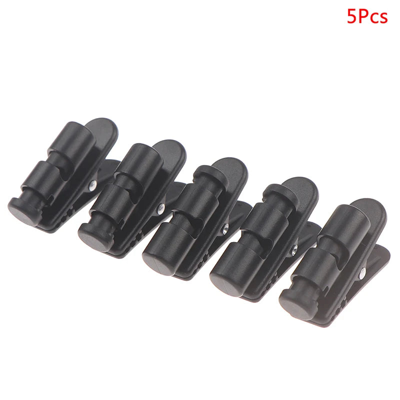 Earphone Cable Clips – Cord Clamp & Winder for Headsets (2/5 Pc) Earphone Cable Clip HIP 5Pcs