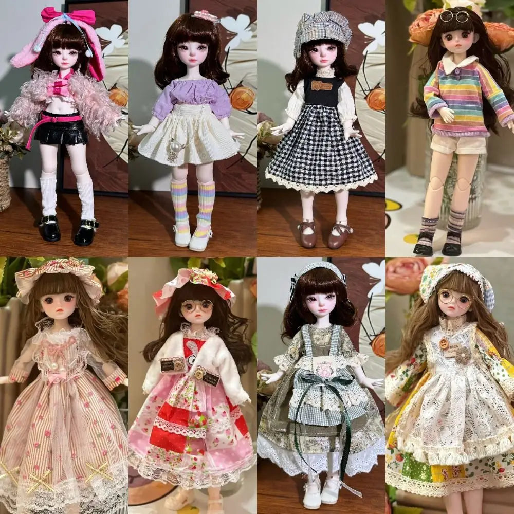 1/6 BJD Doll Lolita Skirt – Handmade 30cm Doll Clothes Doll Clothing Set HIP