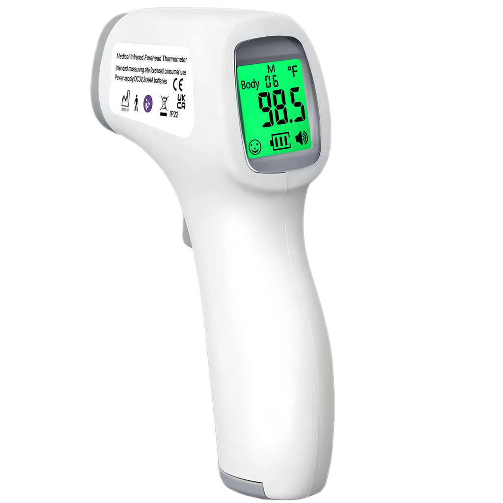 Non-Contact Infrared Forehead Thermometer – Tri-Color Display Infrared Thermometer HIP