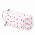Large Canvas Pencil Case – Big Capacity Student Storage Pouch Canvas Pencil Case HIP Pink
