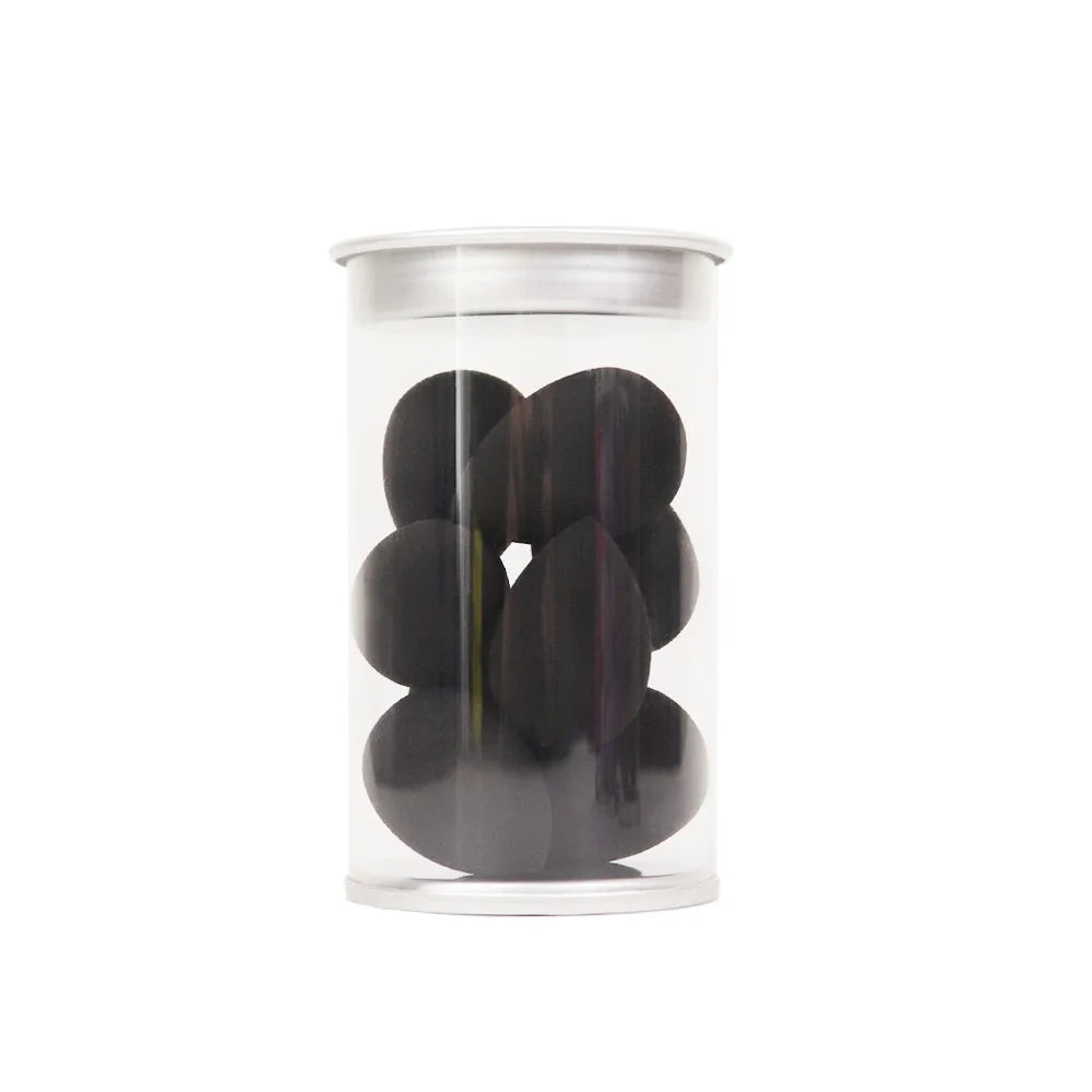 8Pcs Makeup Sponge Set Face Beauty Cosmetic Powder Puff for Foundation Cream Concealer Make Up Tool with Storage Box HIP black