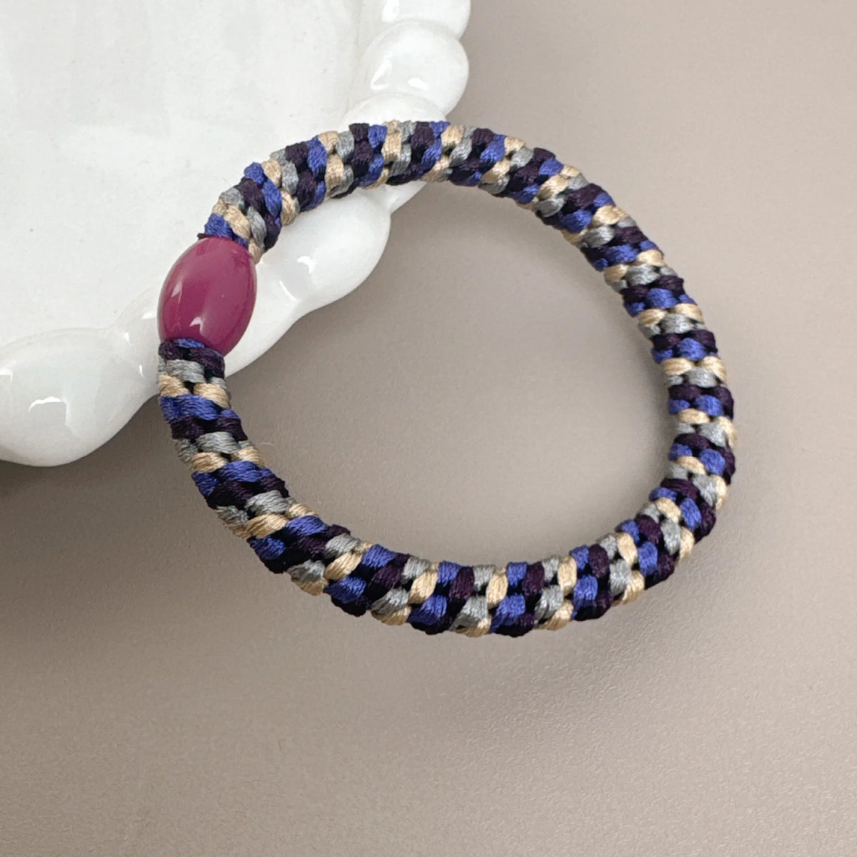 Silk Sport Hair Ties – No Crease Anti-Slip Elastic Ponytail Band