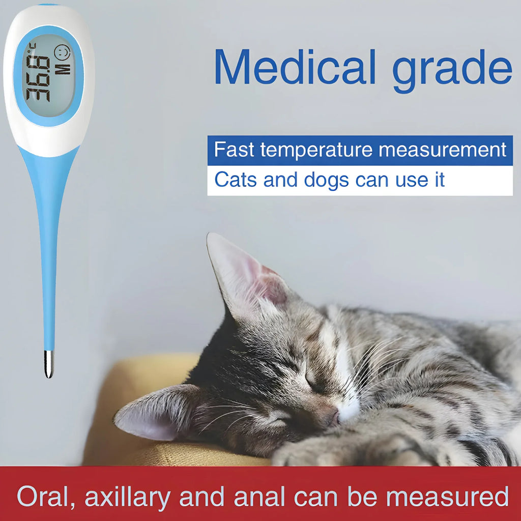 Digital 8s LED Thermometer – Oral & Armpit for Baby & Pets Digital Thermometer HIP