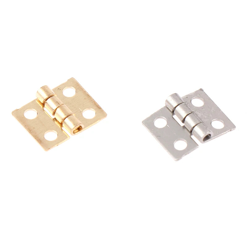 10pcs Mini Brass Door Hinges for RC Crawler & Scale Truck Models RC Model Hardware HIP