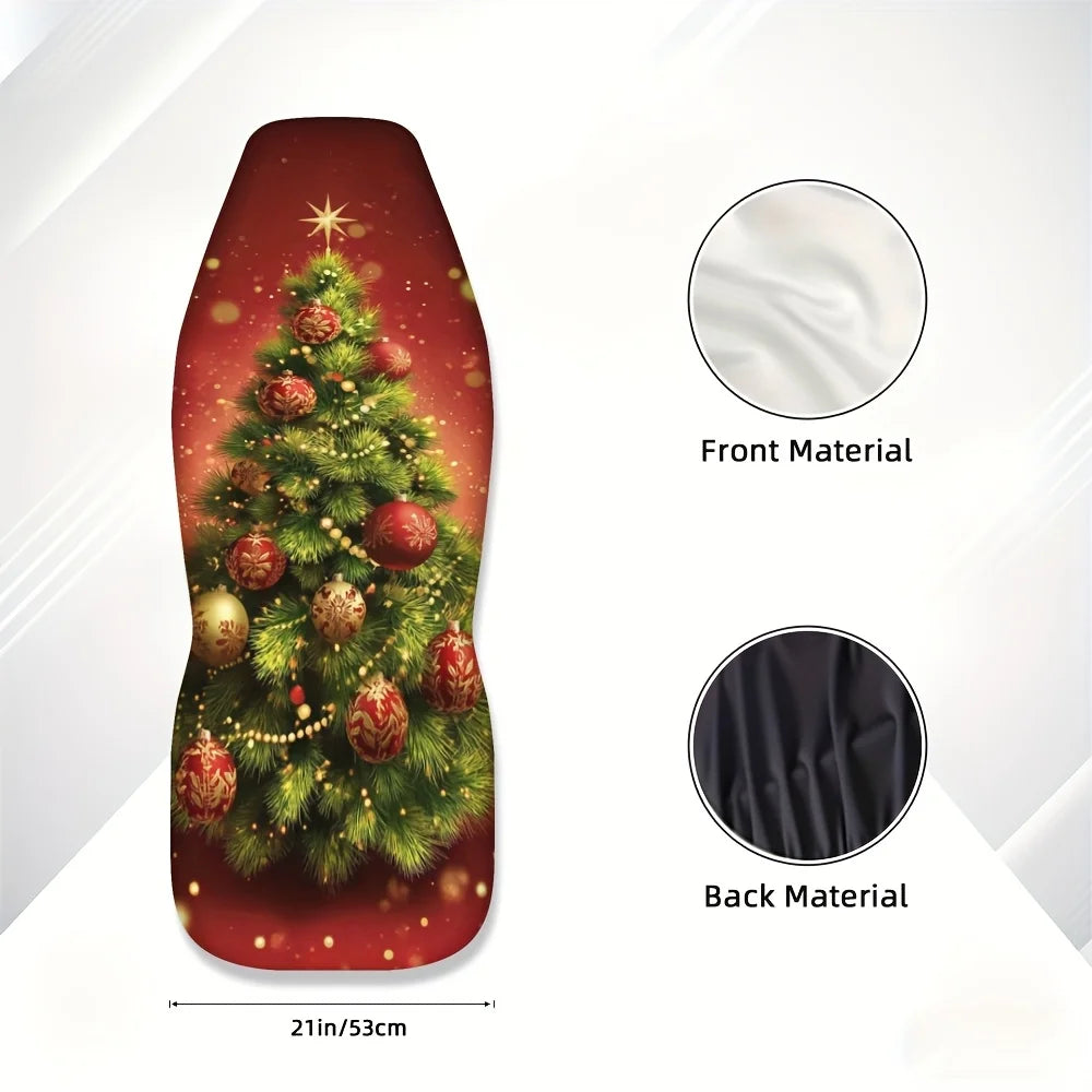 Christmas Tree Car Seat Covers – Universal Front Seat Fit Car Seat Cover HIP