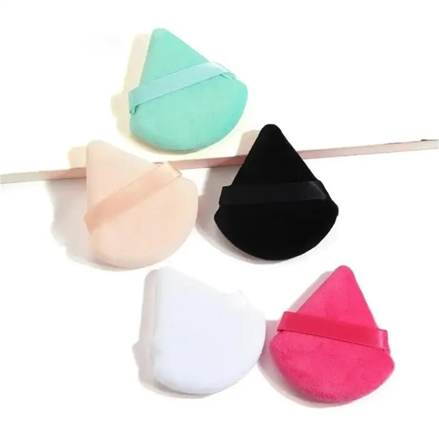 5-Pack Triangular Makeup Sponge Puffs – Soft & Skin-Friendly Makeup Sponge Puffs HIP SHE088-5mixed