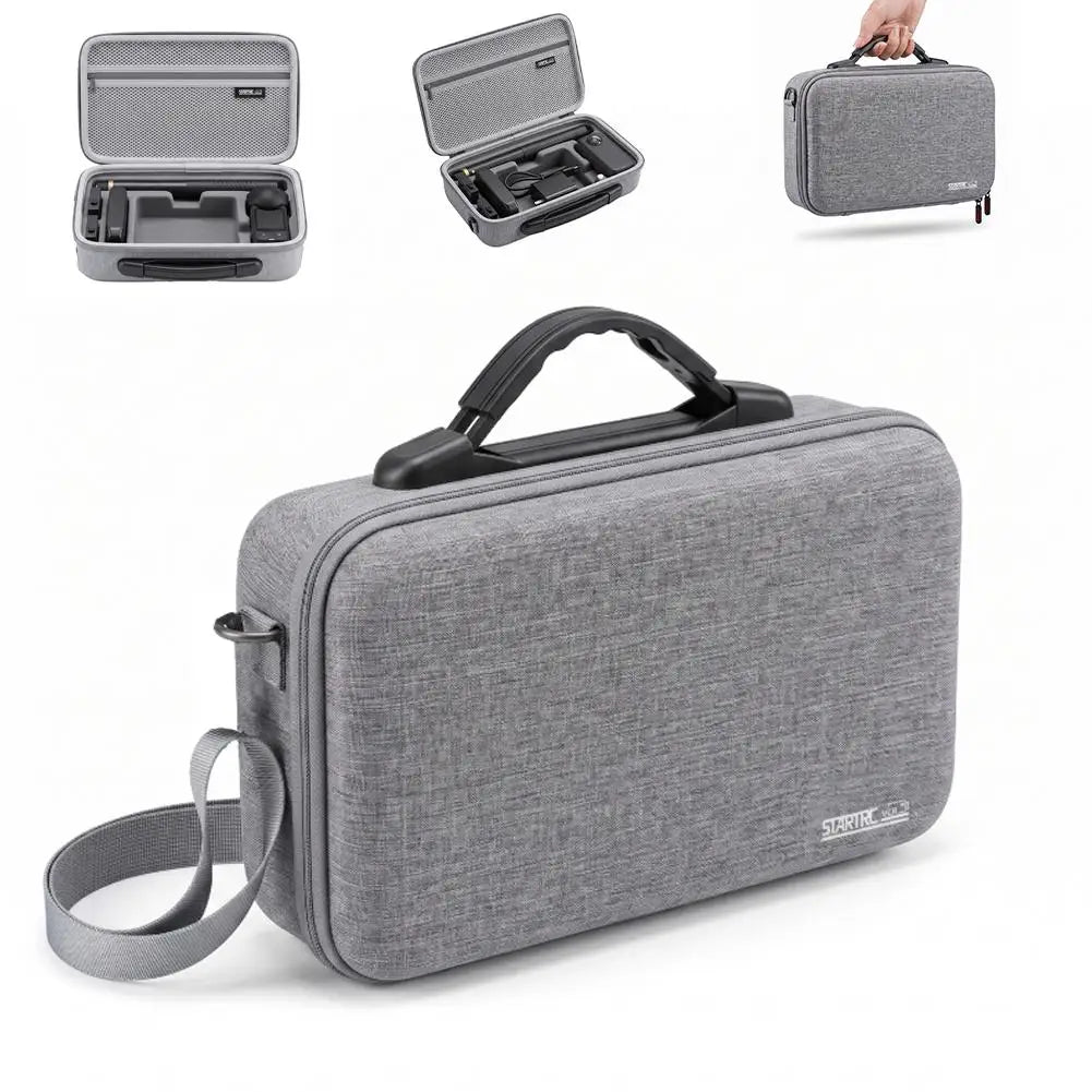 For Insta360 X6 Hard-Shell Storage Case Portable Shock-Absorbing Shoulder Bag for Insta360 X6 Accessory Travel Carrying Case HIP A