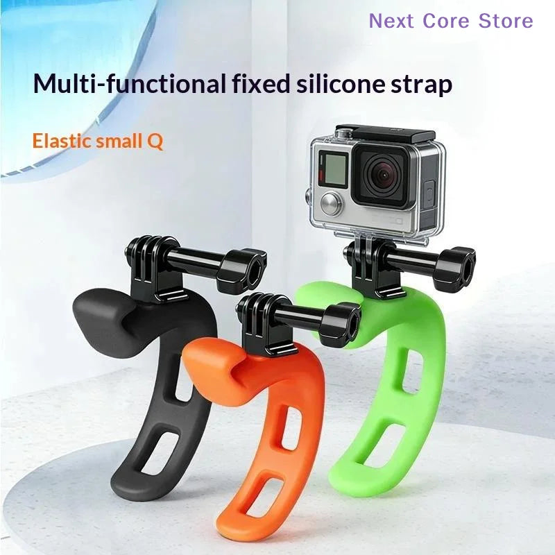 Flexible Silicone Action Camera Mount Bracket for Insta360 Camera Mount Bracket HIP