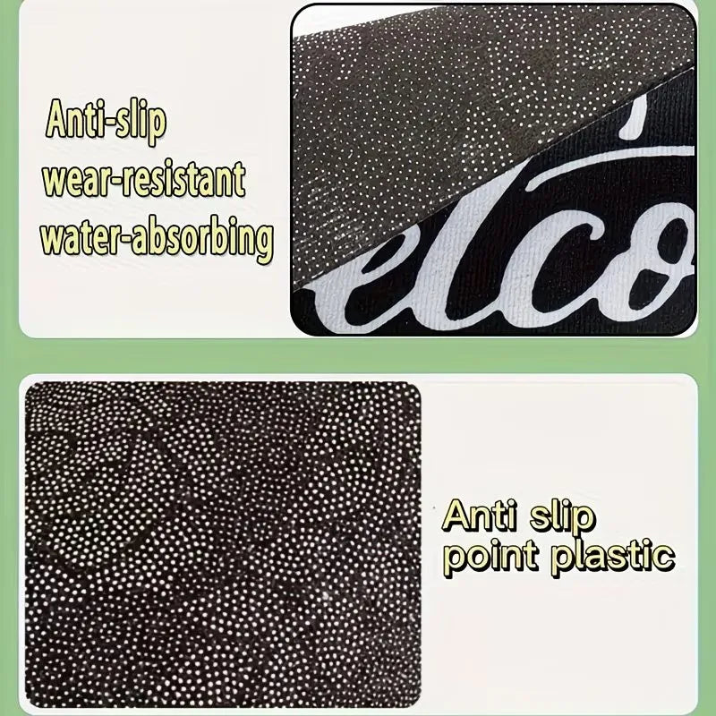 3D Green Grass Area Rug – Non-Slip Nature Lawn Floor Mat Area Rug Floor Mat HIP