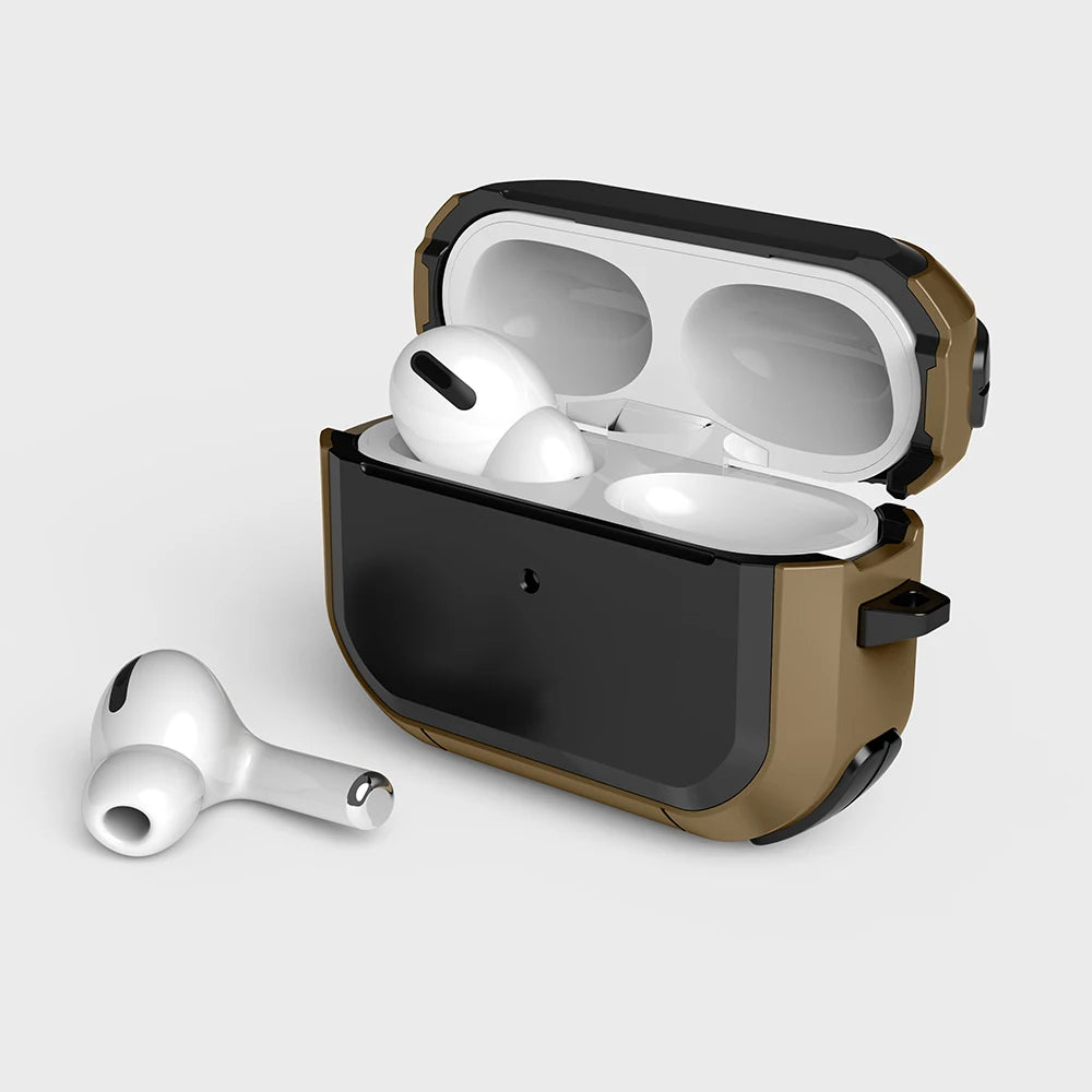 Shockproof AirPods Case with Hook – Fits AirPods 1 2 3 Pro AirPods Protective Case HIP